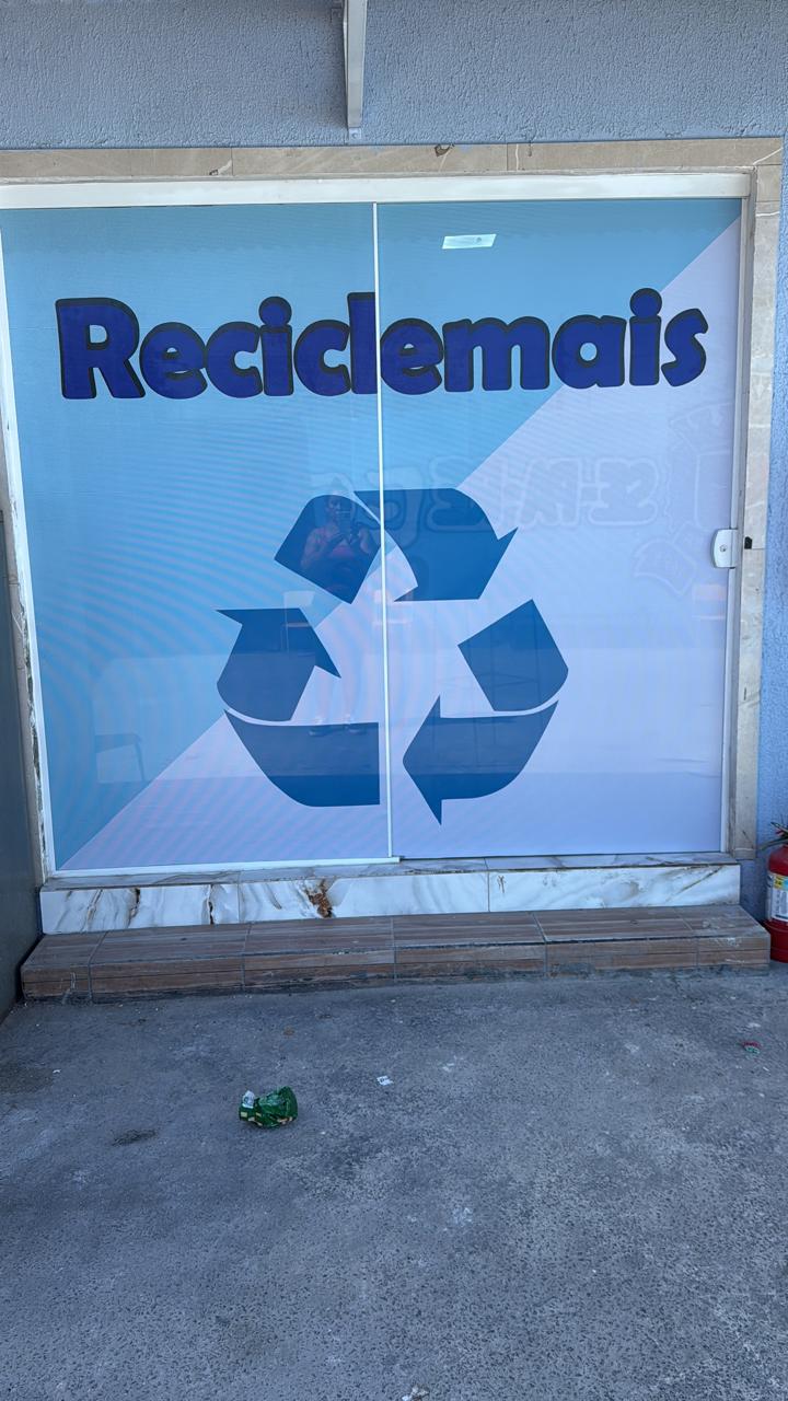 Entrada da unidade Reciclemais